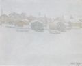 Nevicata a Dolonne - 1970 - 22x28